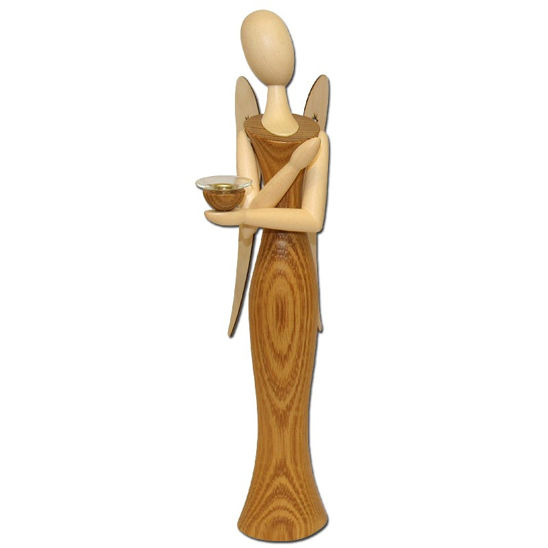 Sternkopf-Engel aus Robinie - Erzgebirgskunst Drechsel