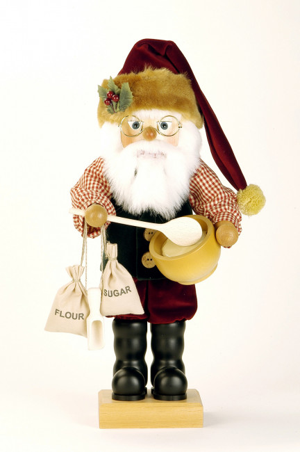 Nussknacker Herr Nikolaus mit Brille Ulricht