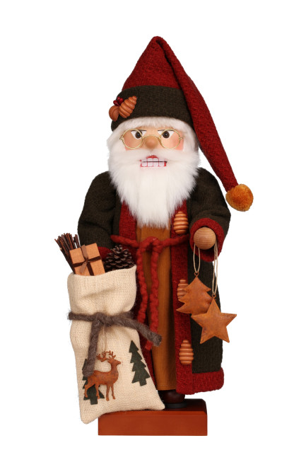 Nussknacker Weihnachtsmann Herbstfarben - Auslaufartikel