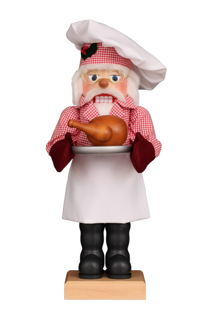 Nussknacker Weihnachtsmann Küchenchef Koch