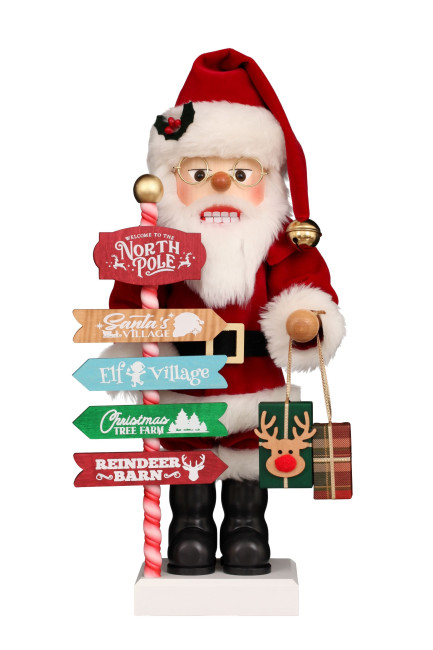 Nussknacker Nordpol Weihnachtsmann