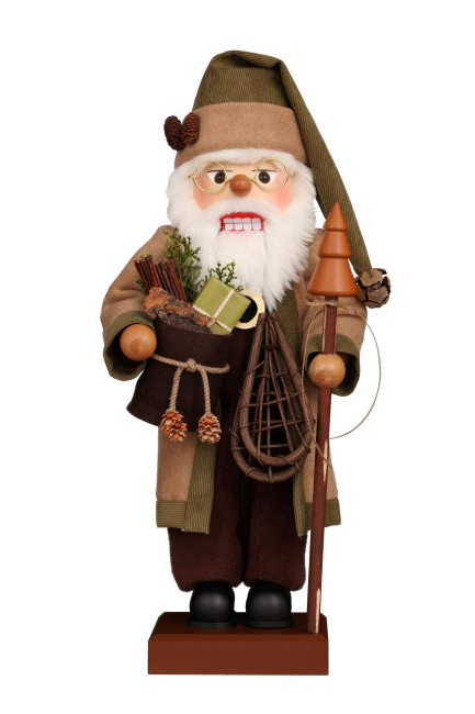 Nussknackerl Weihnachtsmann Waldgeschenke
