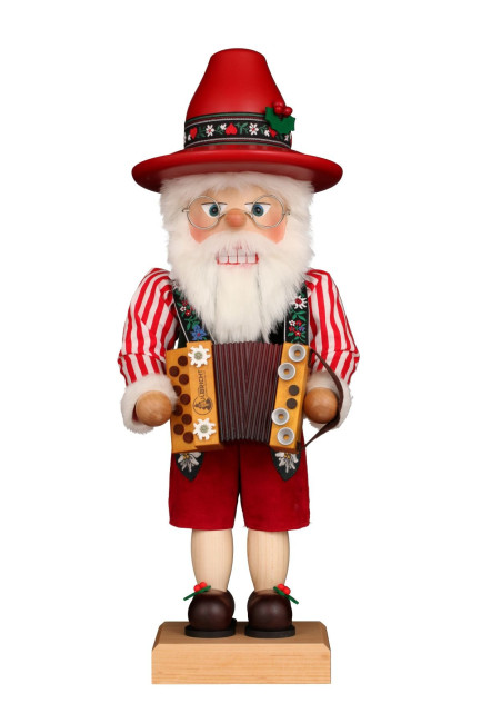 Nussknacker Bayer mit Ziehharmonika