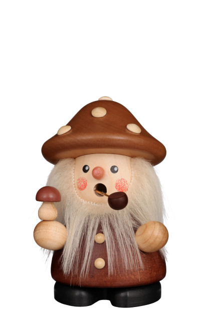 Räuchermännchen Pilzmann natur