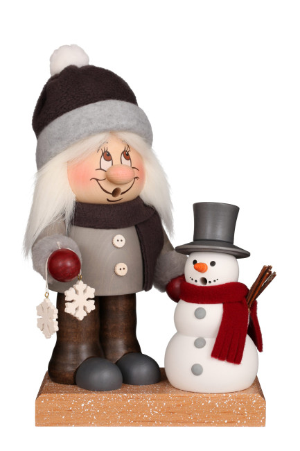 Räuchermännchen Wichtel Winterkind - Auslaufartikel