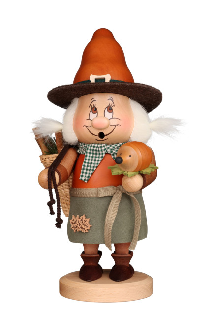 Räuchermännchen Wichtel Waldweibl - Auslaufartikel