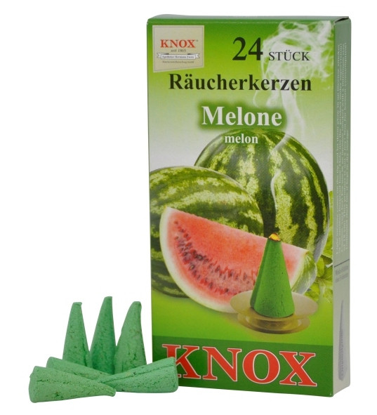 Räucherkerzen  -  Melone 35g, 24 Stk. Packung