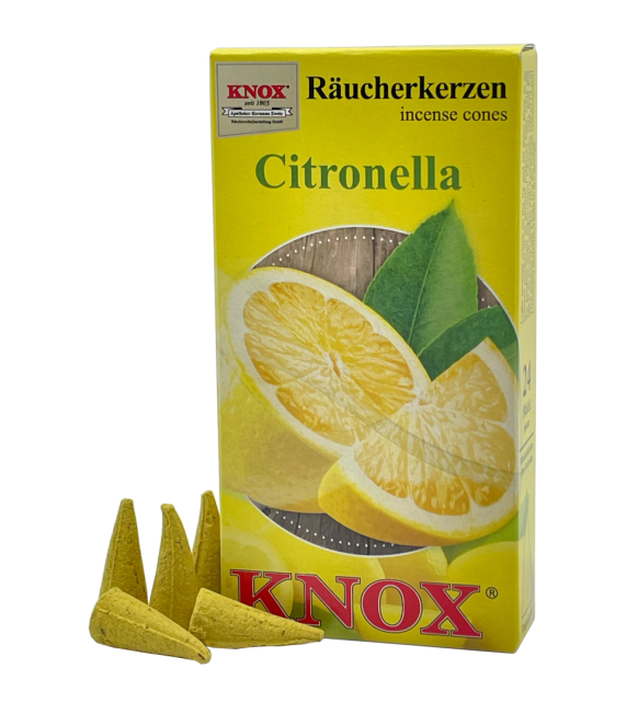 Räucherkerzen  - Gewürze - Citronella 35g, 24 Stk. Packung