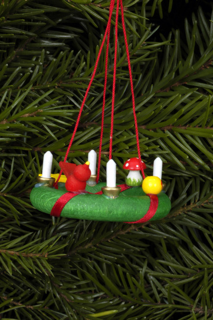 Baumbehang Adventskranz
