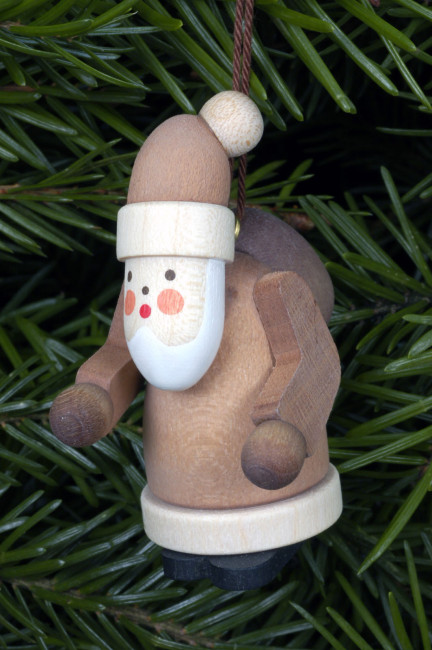Baumbehang Weihnachtsmann natur