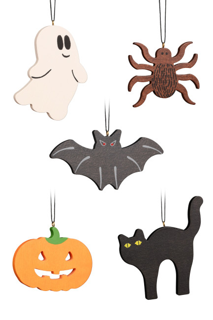 Baumbehang Halloween Sortiment, 5-teilig