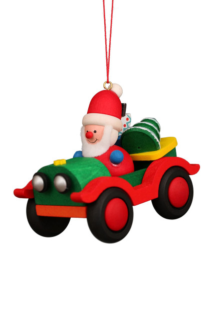 Baumbehang Auto mit Weihnachtsmann