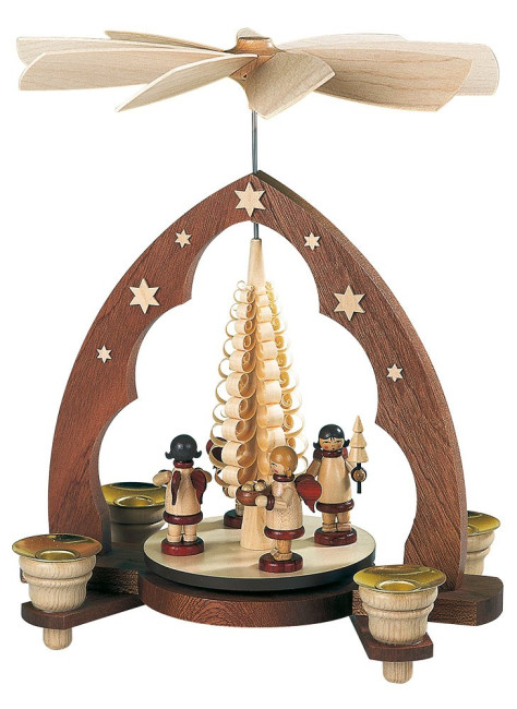Pyramide Geschenkeengel Spitzbogen