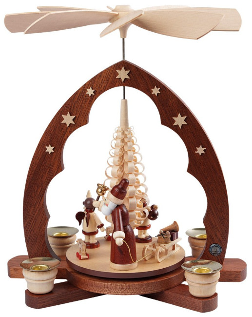 Pyramide Bescherung Spitzbogen