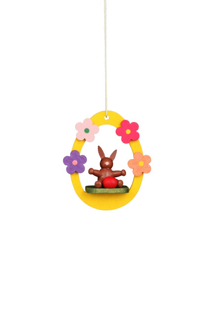 Baumbehang Hase braun im Ei - Auslaufartikel