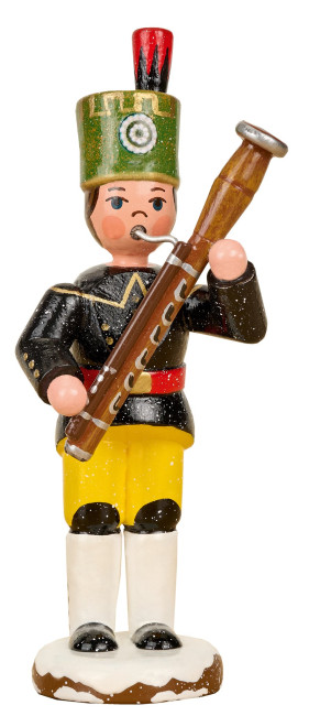 Winterkinder Bergmann mit Fagott