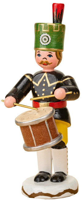 Winterkinder Bergmann mit kleiner Trommel