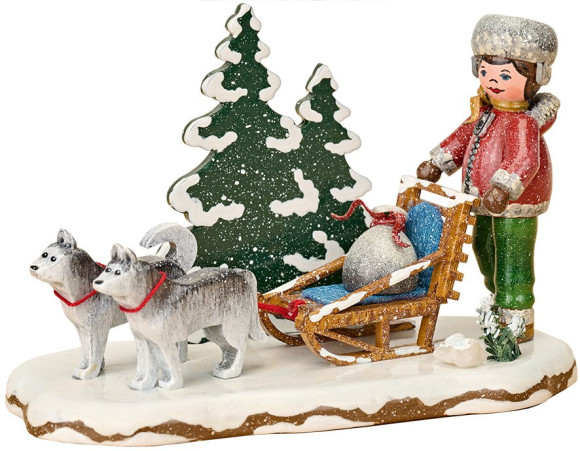 Winterkinder Durch den Winterwald