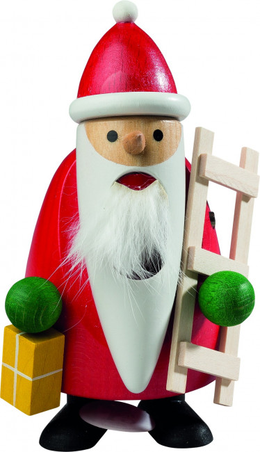 Nussknacker Langbart Santa mit Leiter