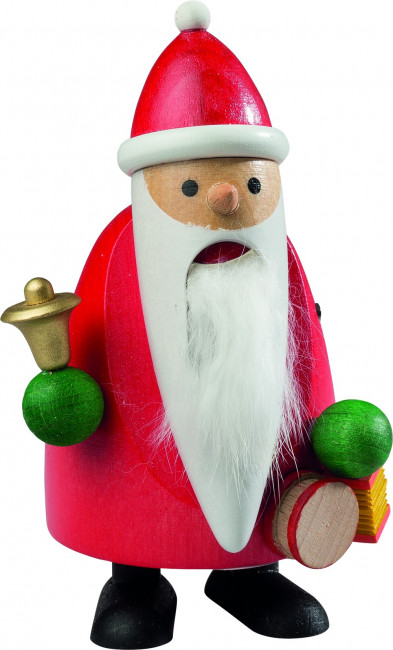 Nussknacker Langbart Santa mit Glocke