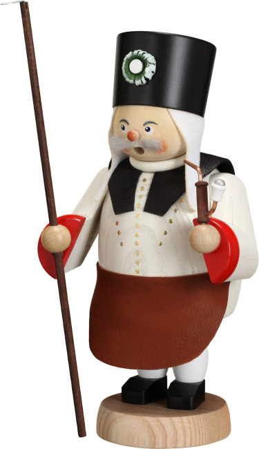 Räucherfigur Hüttenarbeiter Bergbau Montanregion Erzgebirge