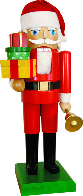 Nussknacker Santa mit Geschenken XXL, 120 cm