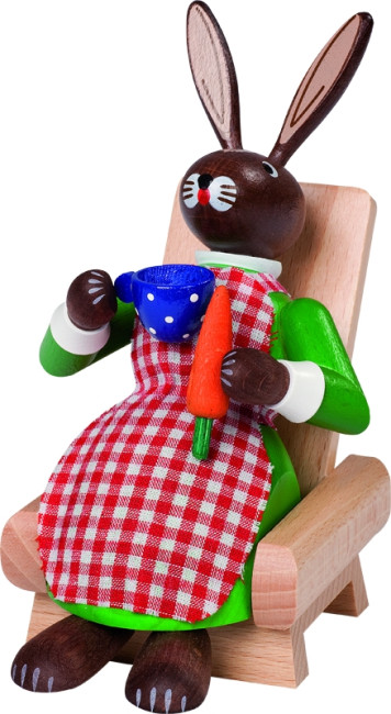 Häsin im Lehnstuhl - Auslaufartikel