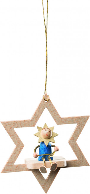 Baumbehang Stern natur Sternenkind mit Triangel