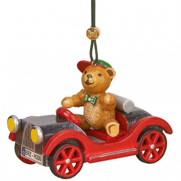 Baumbehang Auto mit Teddy