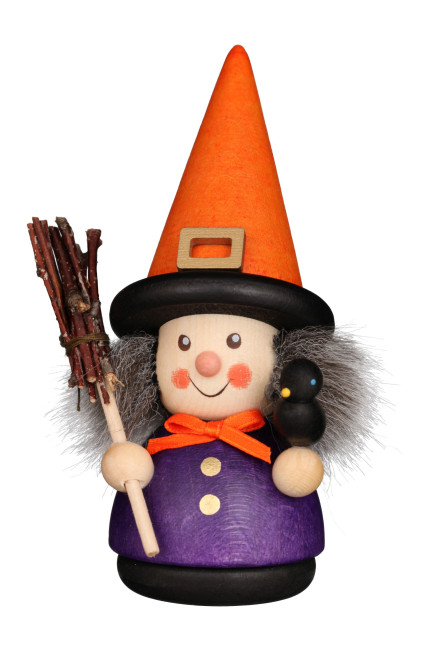 Wackelmännchen Halloween Hexe