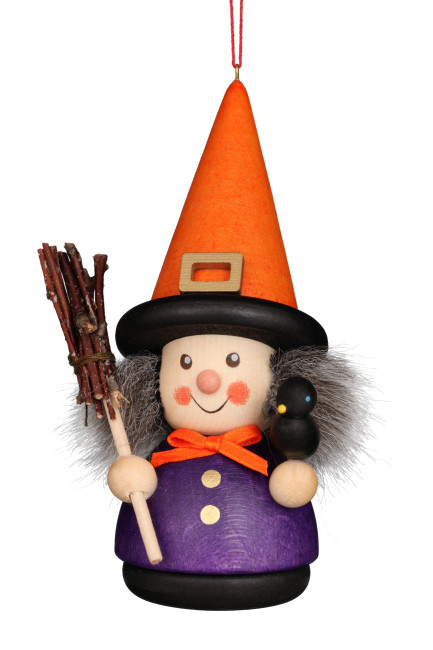 Baumbehang Wackelmännchen Halloween Hexe