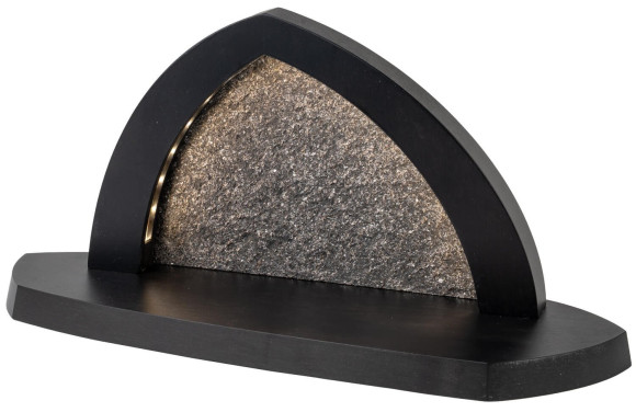 Seiffener Volkskunst LED-Gesteinsbogen anthrazit leer ohne Bestückung zum Selbstbestücken USB-C