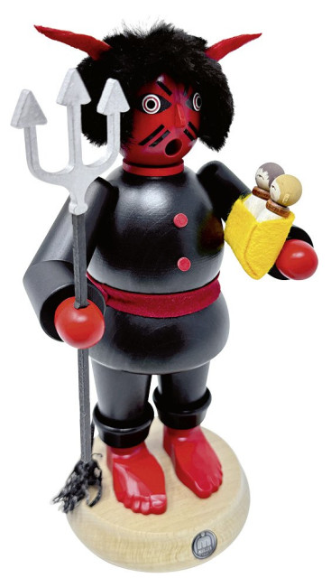Müller Räuchermann Krampus Teufel - 23 cm