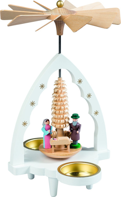 Teelichtpyramide Christi Geburt - Auslaufartikel