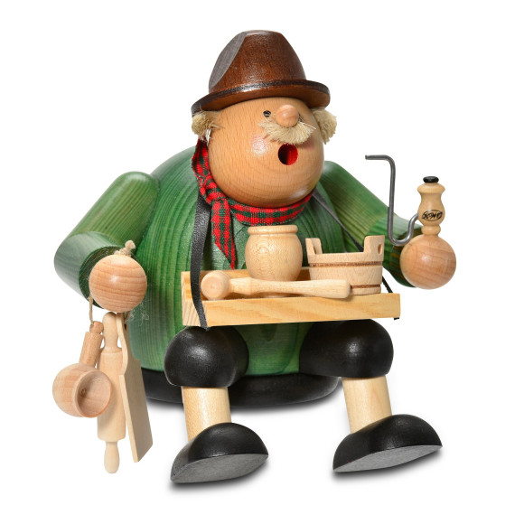 Räuchermännchen Kantenhocker Holzwarenhändler