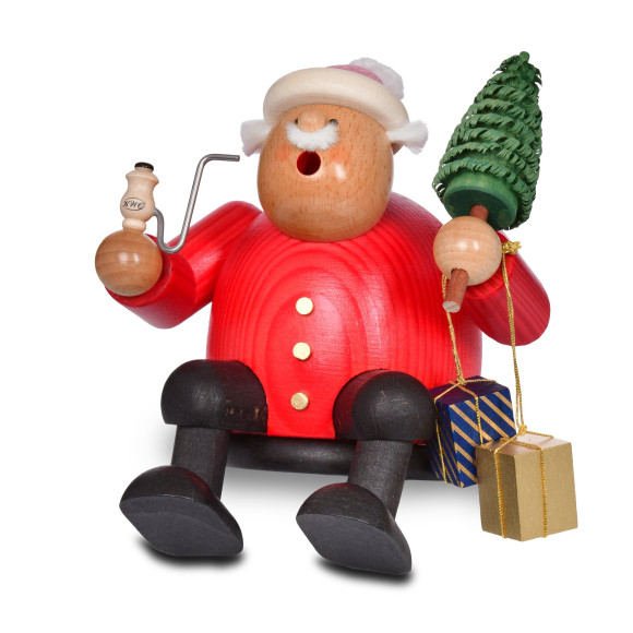 KWO Räuchermann Kantenhocker Weihnachtsmann