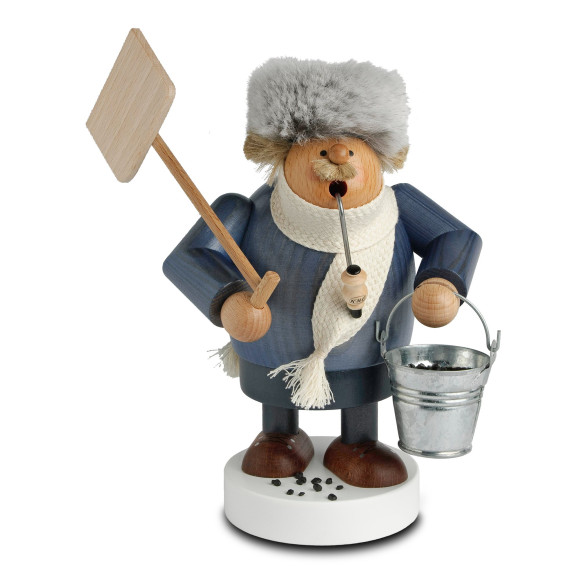 KWO Räuchermännchen Schneeschipper