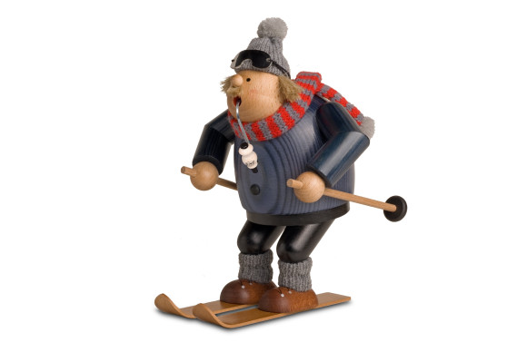 KWO Räuchermännchen Abfahrtsläufer Ski