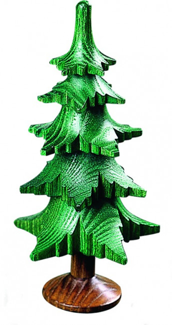 Baum, 5 Kränze mit Stamm und Fuss