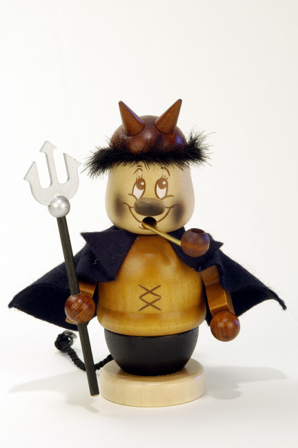 Räuchermännchen Miniwichtel Teufel