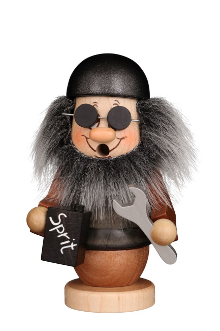 Räuchermännchen Miniwichtel Rocker Musiker - Auslaufartikel