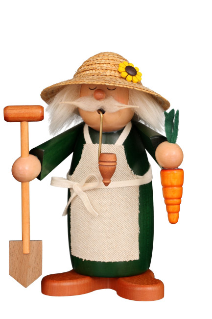 Räuchermännchen Schlafmütze Gärtner
