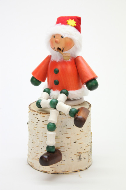 Räuchermännchen Schlingel Weihnachtsmann Schlenkerbein - Auslaufartikel