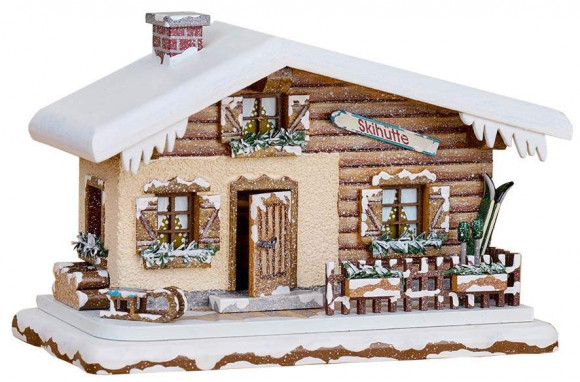 Winterkinder Winterhaus Skihütte