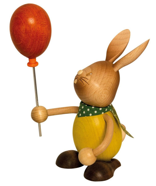 Hase Stupsi mit Luftballon