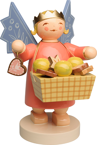 Kronenengel mit Korb groß