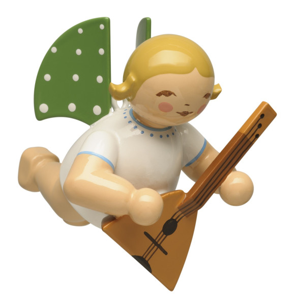 Engel mit Balalaika schwebend