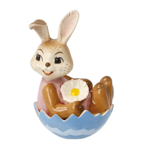 Mini Osterhase in Eierschale Guten Morgen!