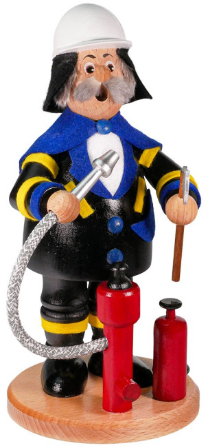 DWU Räuchermann Feuerwehrmann