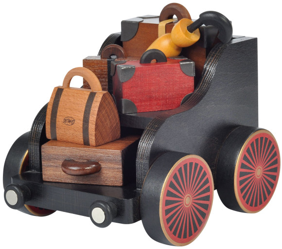 Gepäckwagen als Zubehör für Eisenbahn